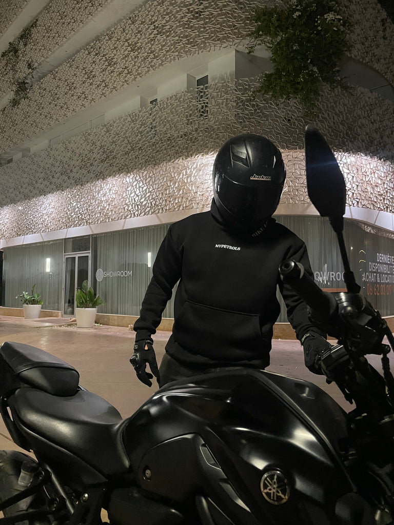 HOODIE MT-07 Black (Tech Black)